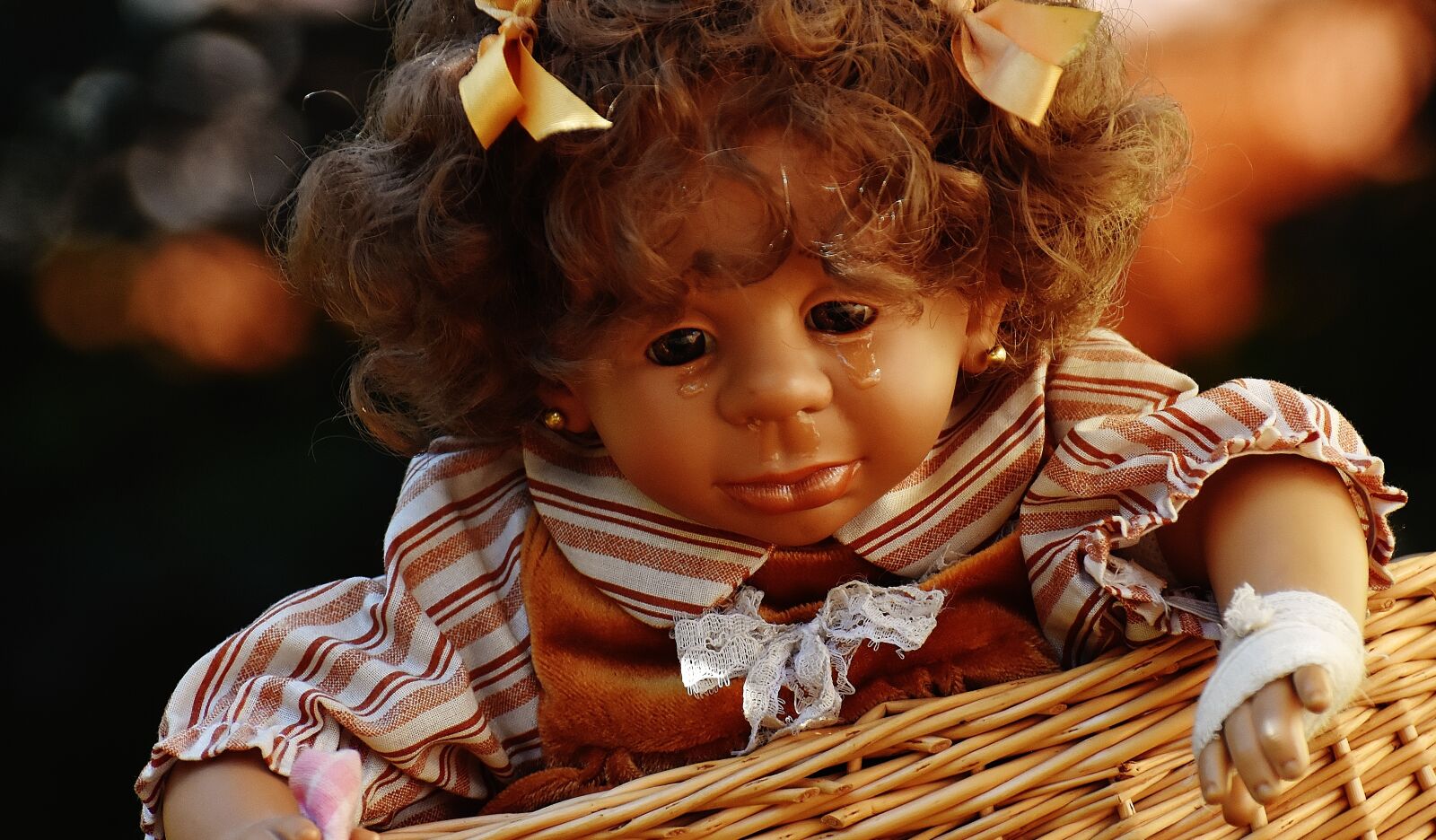 Nikon D7200 sample photo. Doll, girl, cry photography
