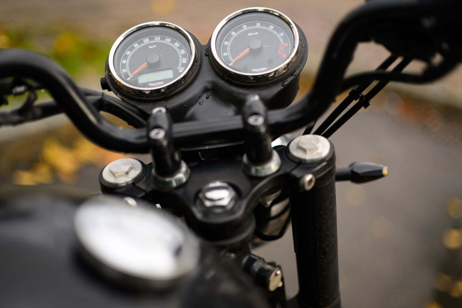 Nikon Z8 sample photo. Motorcycle meters photography