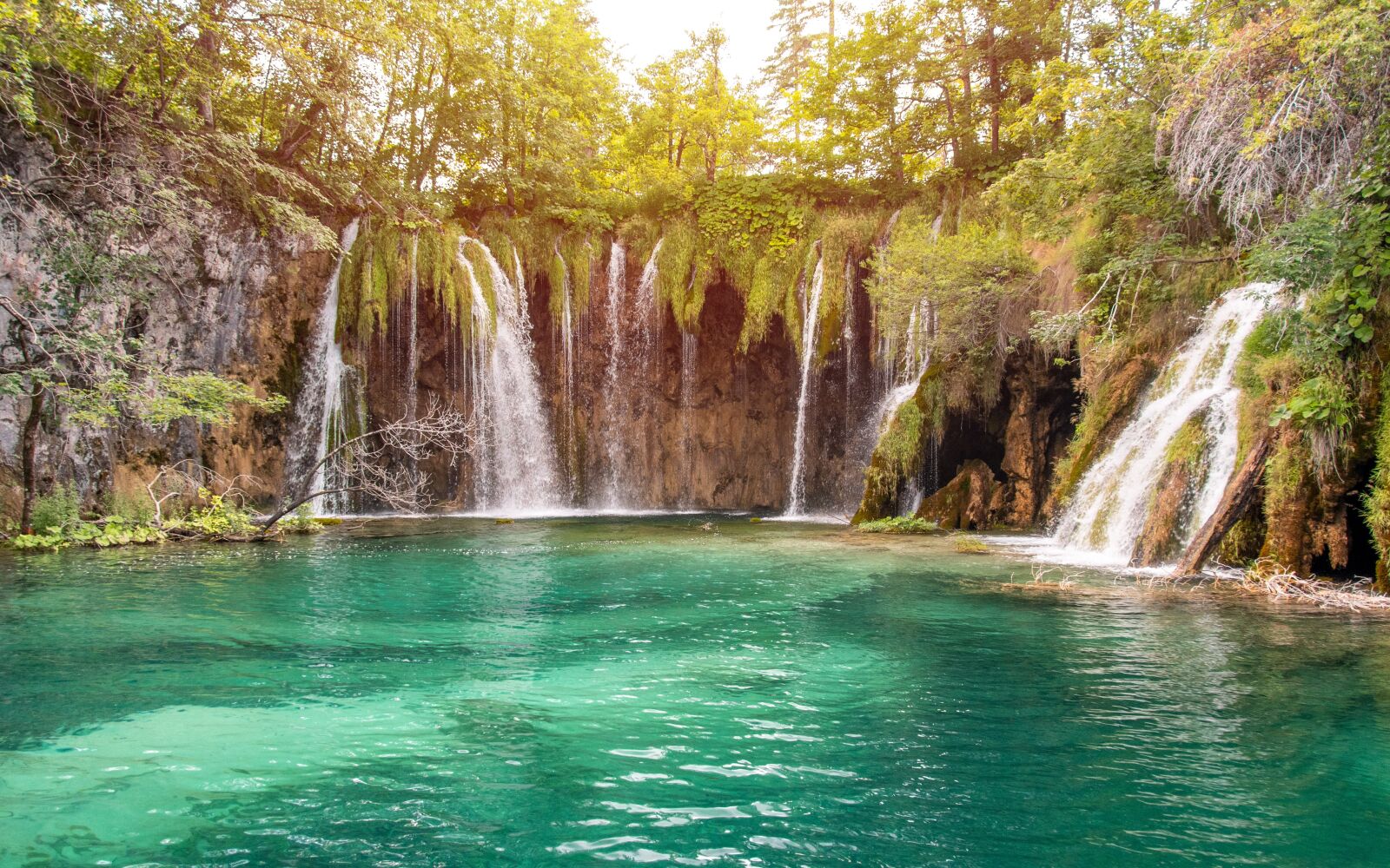 Nikon D500 sample photo. Lake, waterfall, croatia photography