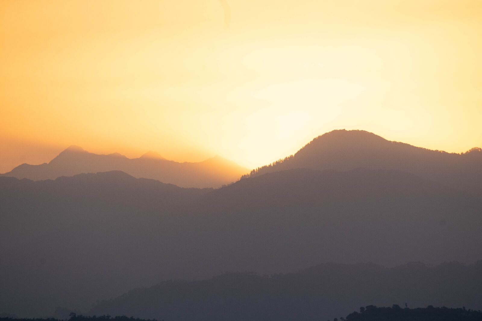 Nikon D3300 sample photo. Sunrise, mountains, nature photography