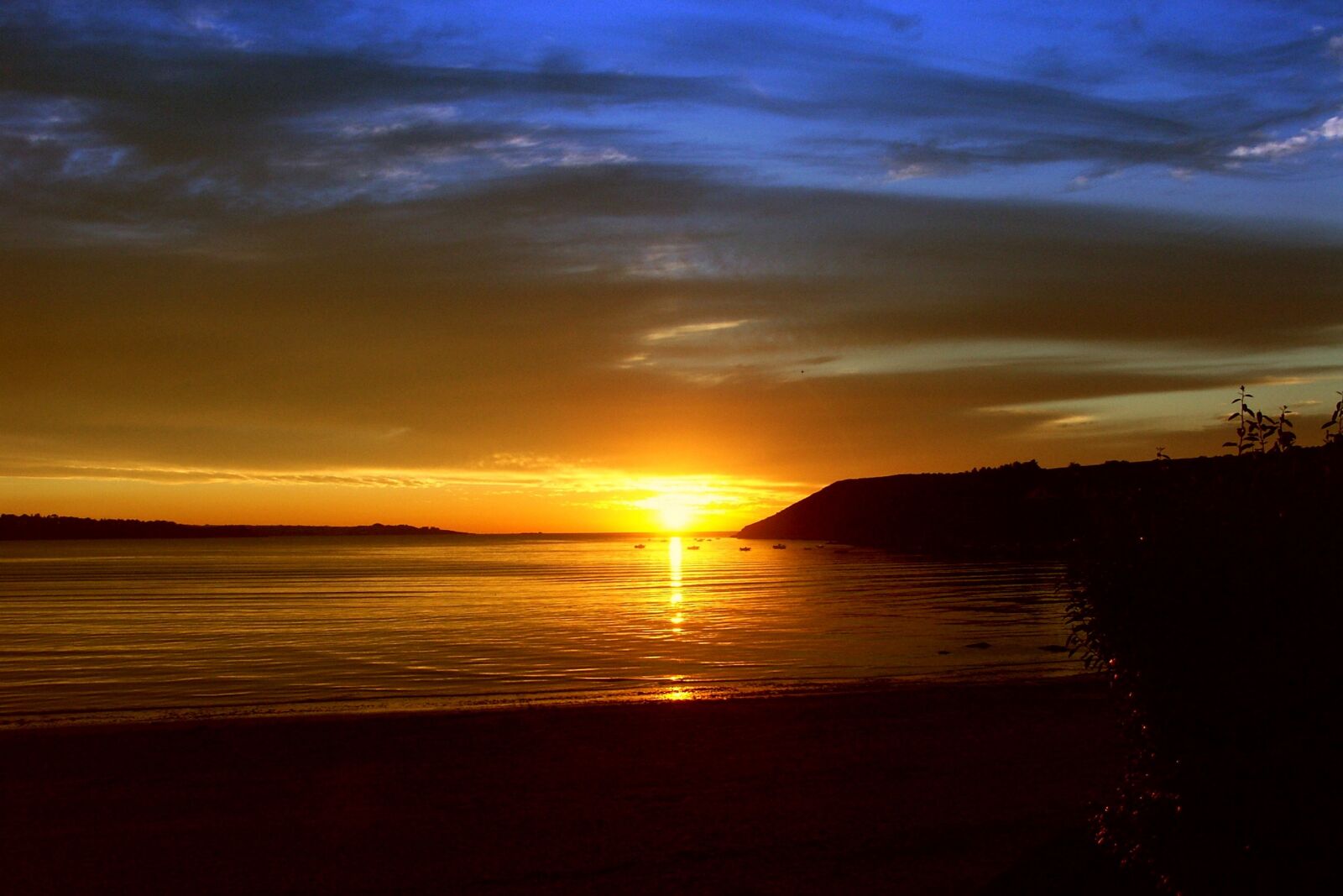 KONICA MINOLTA DiMAGE A1 sample photo. Sunset, sea, sunset on photography