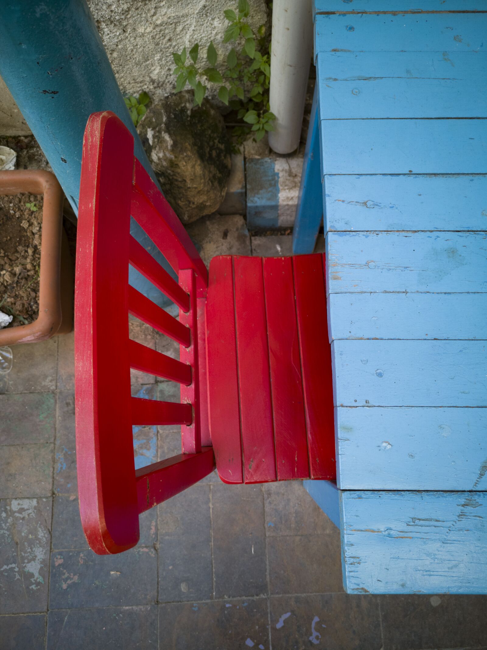 HUAWEI CLT-L09 sample photo. Table, chair, blue photography