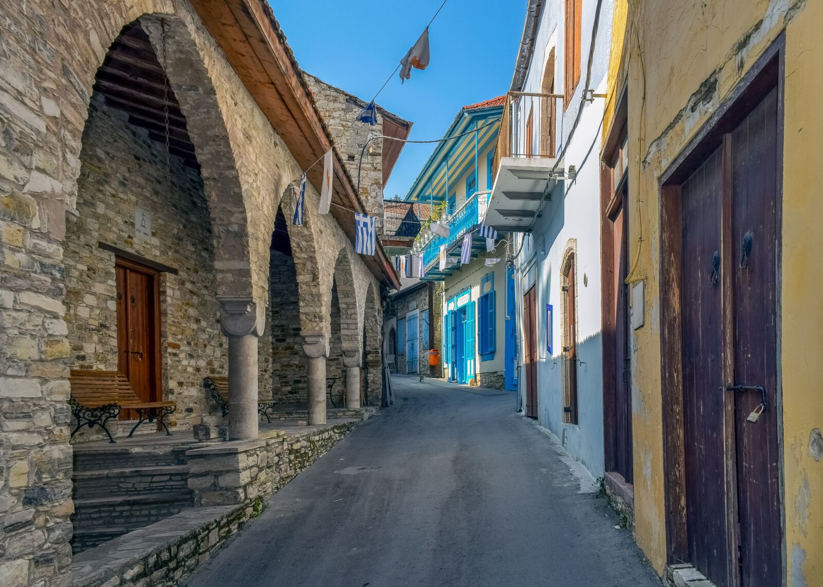 Nikon D3300 sample photo. Cyprus, pano lefkara, street photography