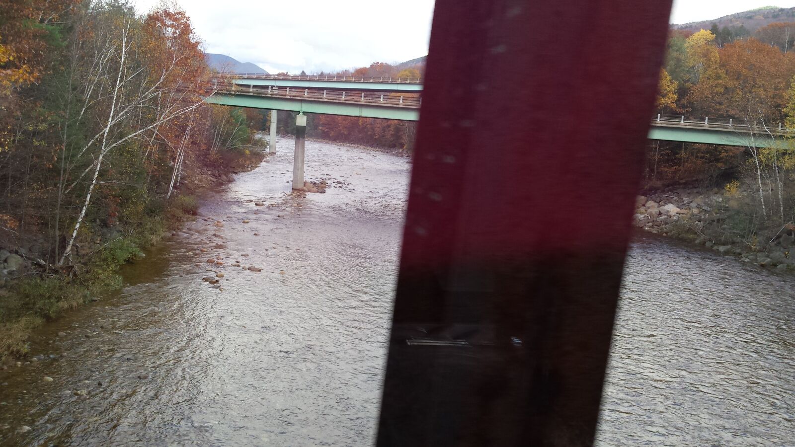 Samsung Galaxy S4 sample photo. River, bridge, newhampshire photography