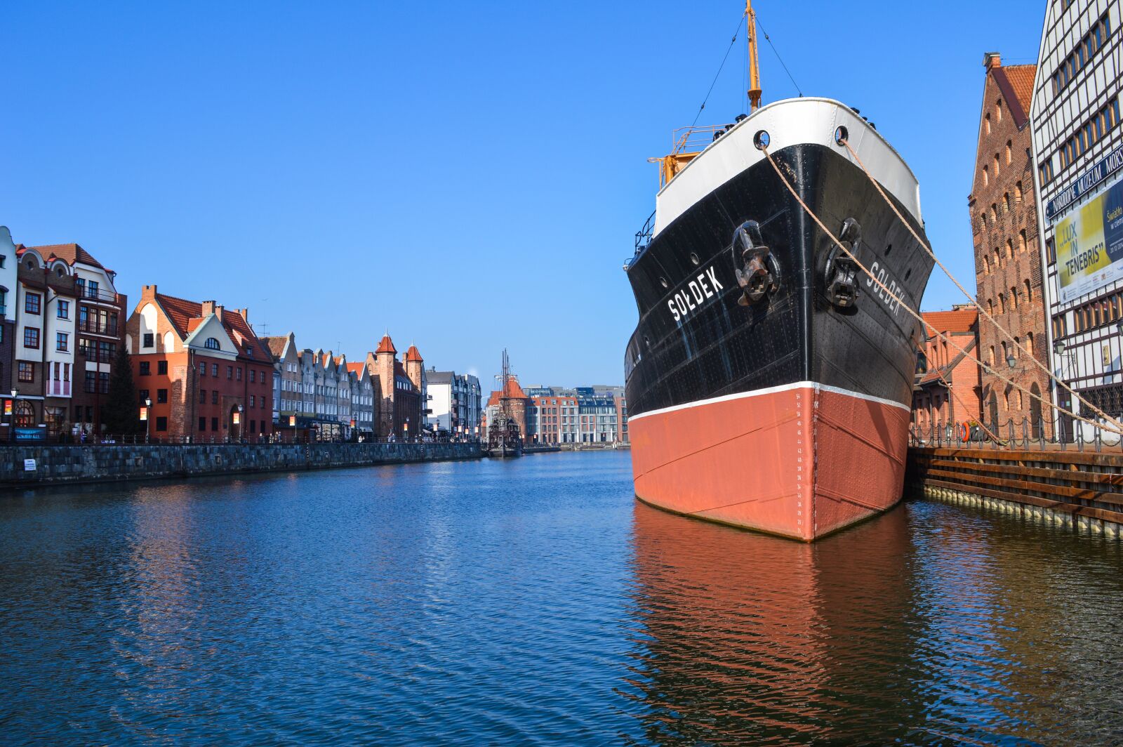Nikon D3200 sample photo. Ship, poland, gdansk photography