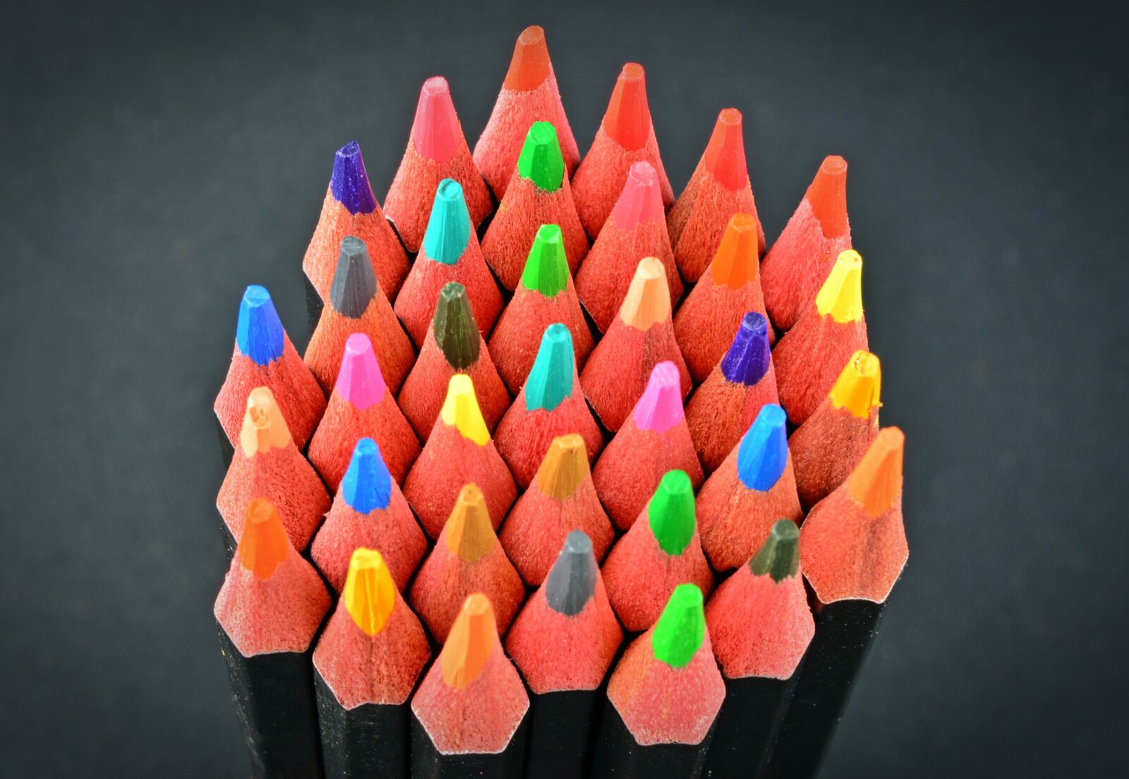 Nikon D5200 sample photo. Colored pencils, pens, color photography