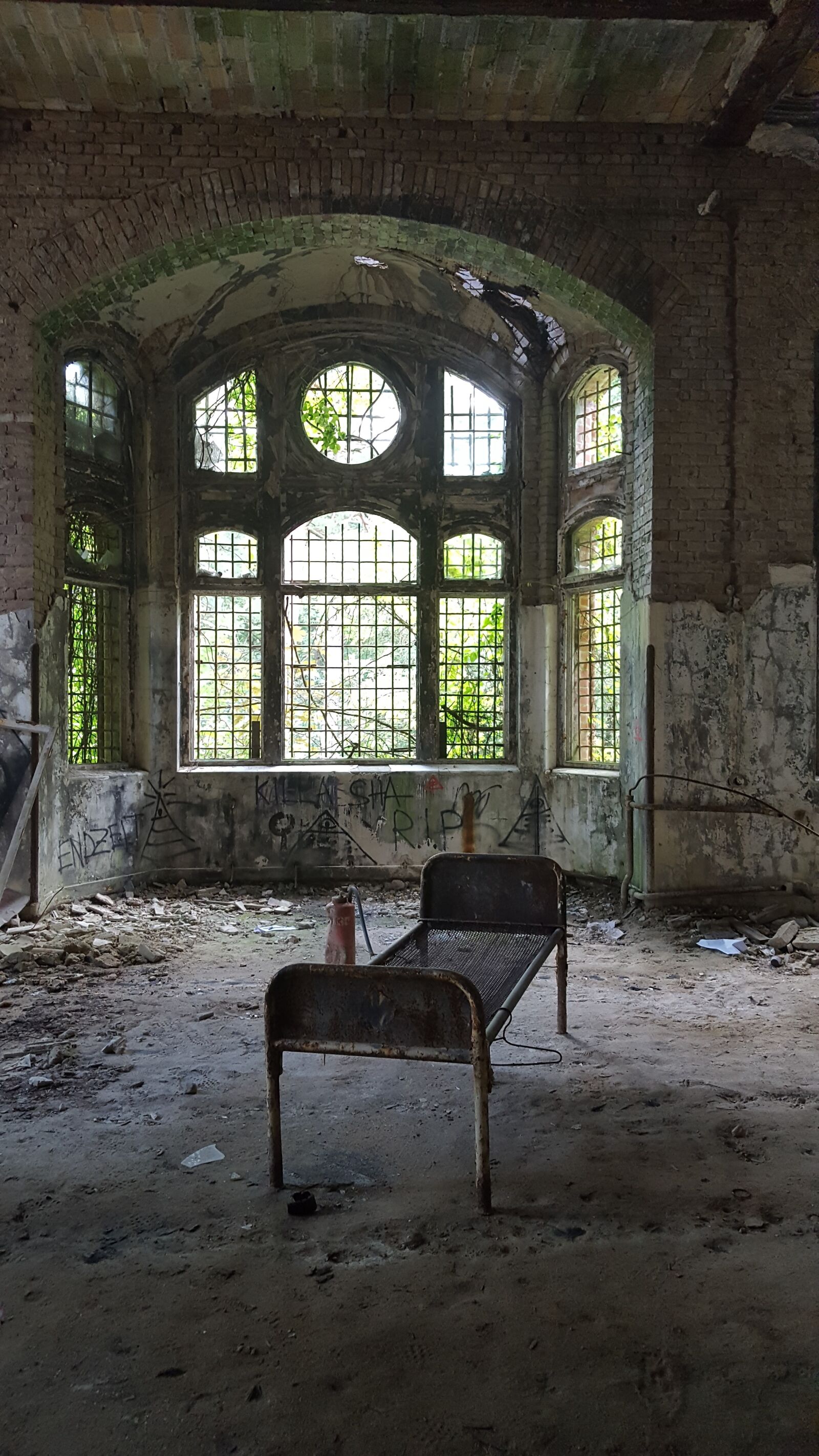Samsung GALAXY S6 edge sample photo. Urbex, beelitz heilst tten photography