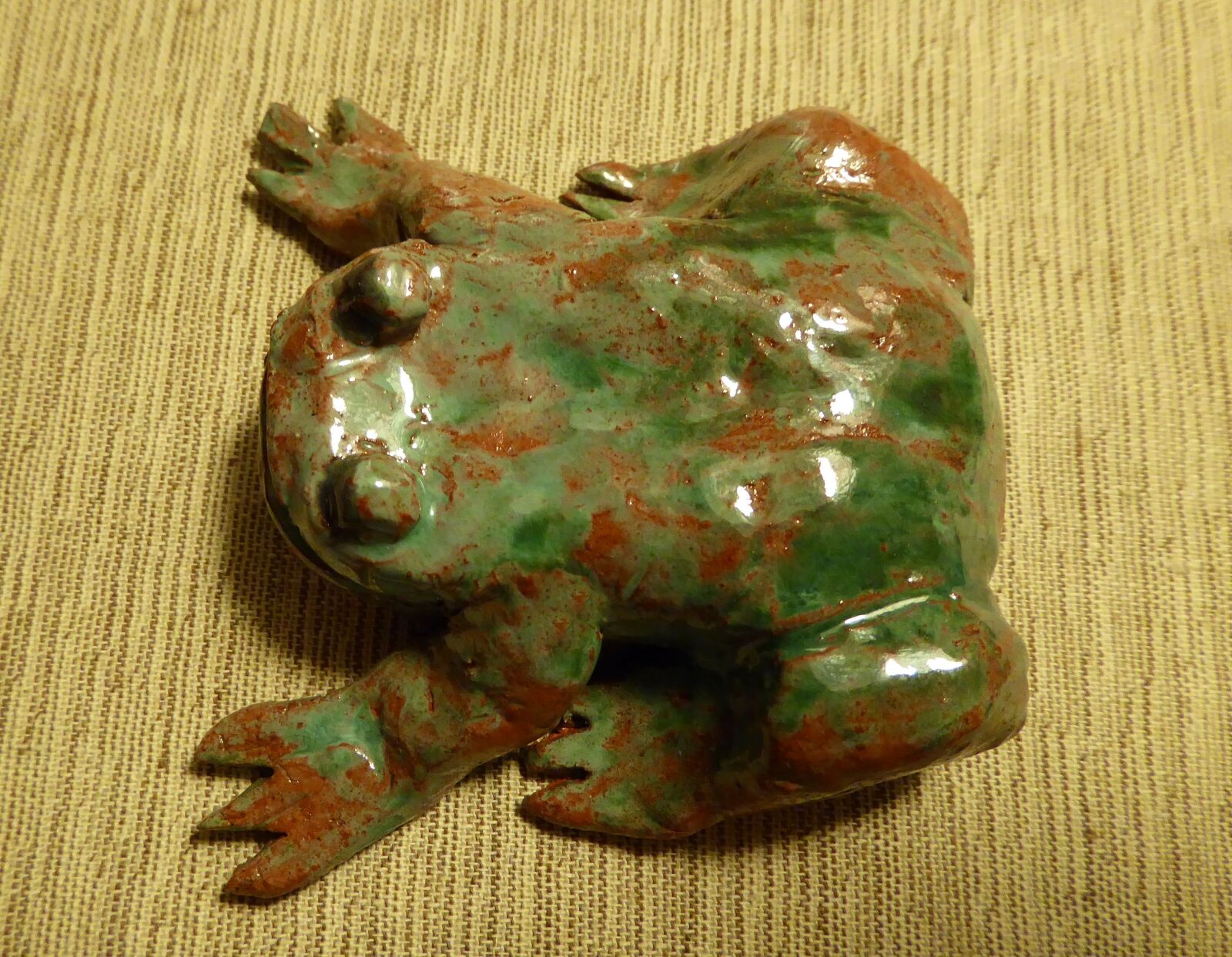 Panasonic DMC-TZ61 sample photo. Toad, clay figure, weel photography