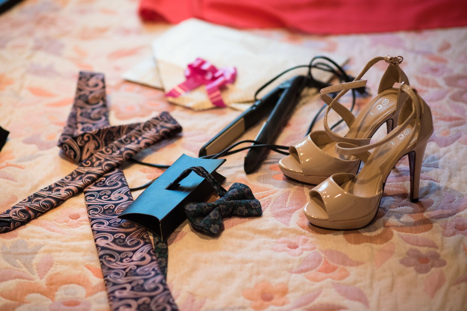 Nikon D750 sample photo. Shoes, tie, bow tie photography