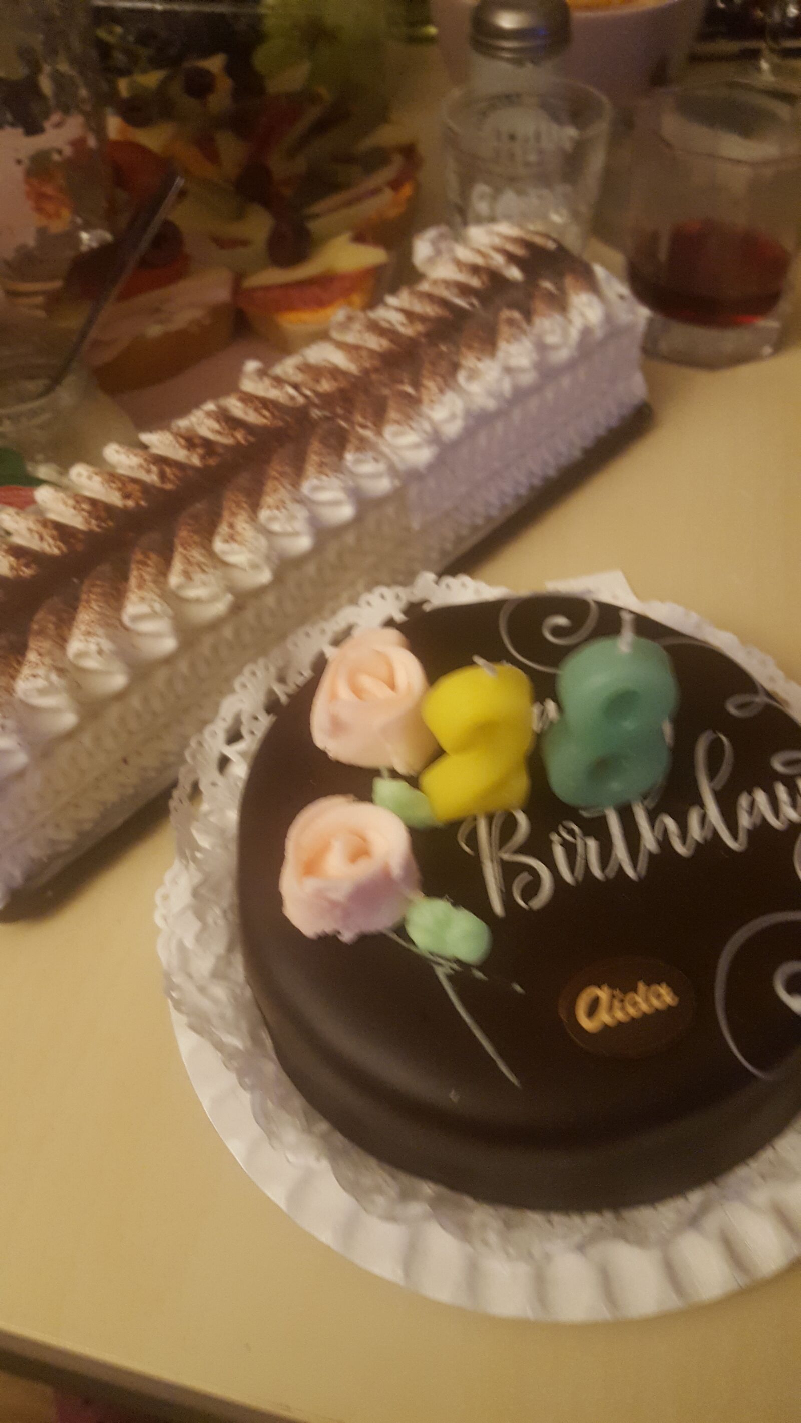 Samsung GALAXY S6 edge sample photo. Birthday, birthday cake, surprise photography