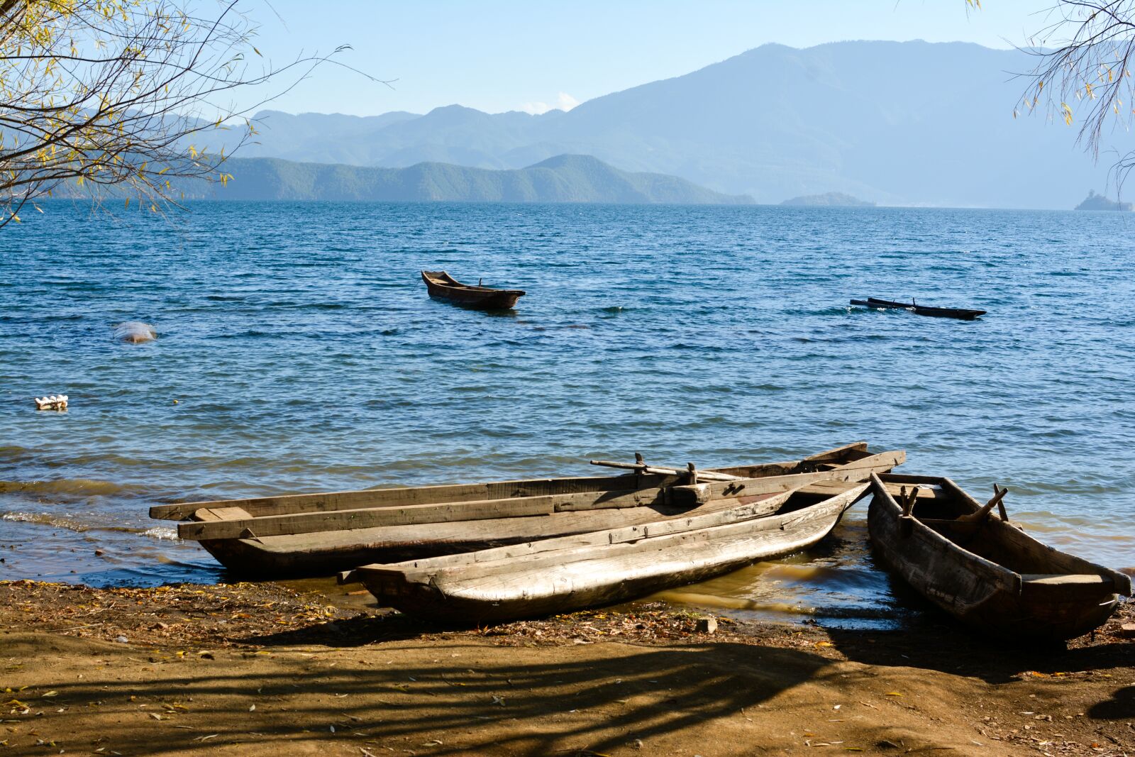 Nikon D7100 sample photo. Boat, sea, sand photography