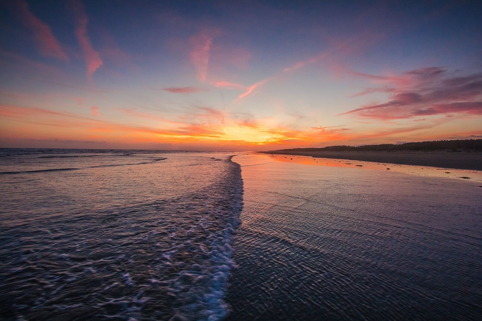 Canon EOS 60D + Canon EF-S 10-22mm F3.5-4.5 USM sample photo. Sunset, ocean, coast photography