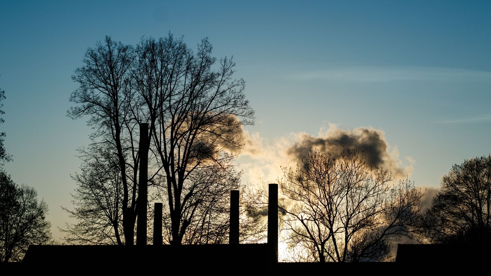 Canon EOS 80D sample photo. Sunrise, salzgitter, chimneys photography