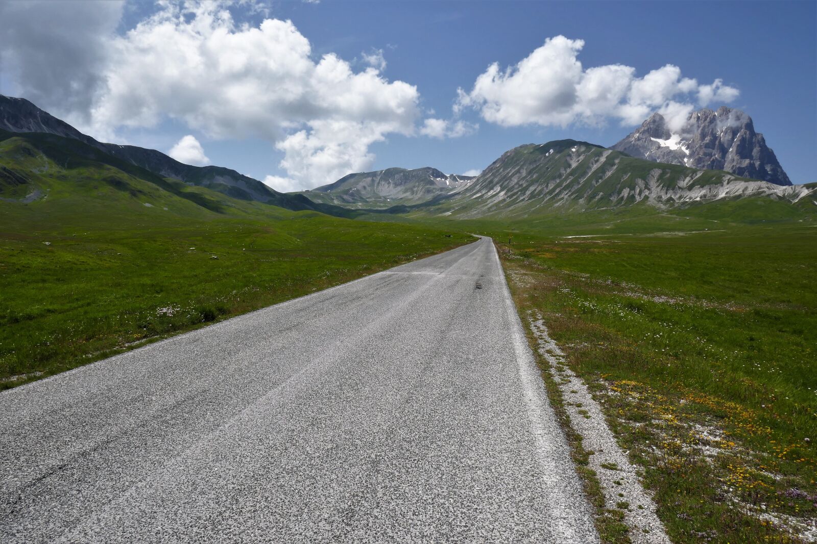 Panasonic DMC-TZ101 sample photo. Road, nature reserve, mountains photography