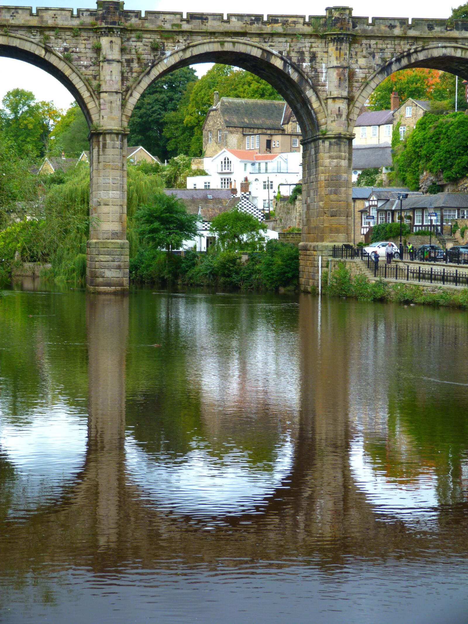 Panasonic Lumix DMC-FZ40 (Lumix DMC-FZ45) sample photo. Landscape, river, viaduct photography