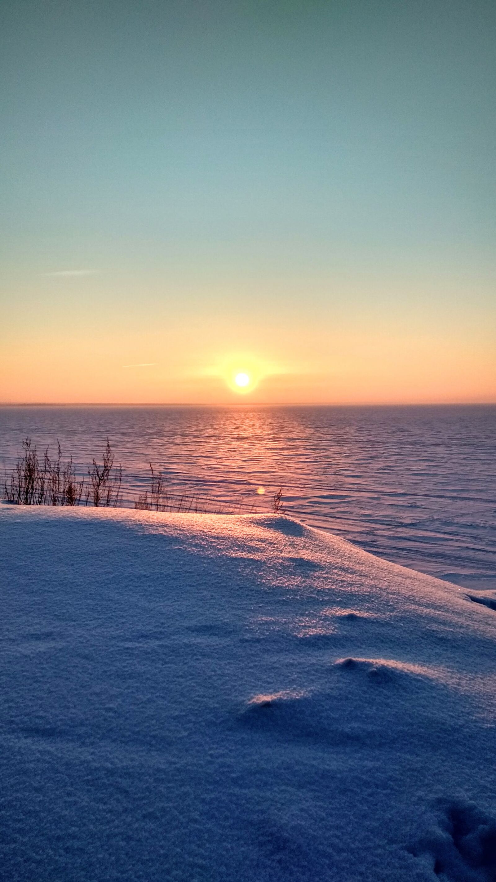 Xiaomi Redmi 4X sample photo. Sun, winter, snow photography