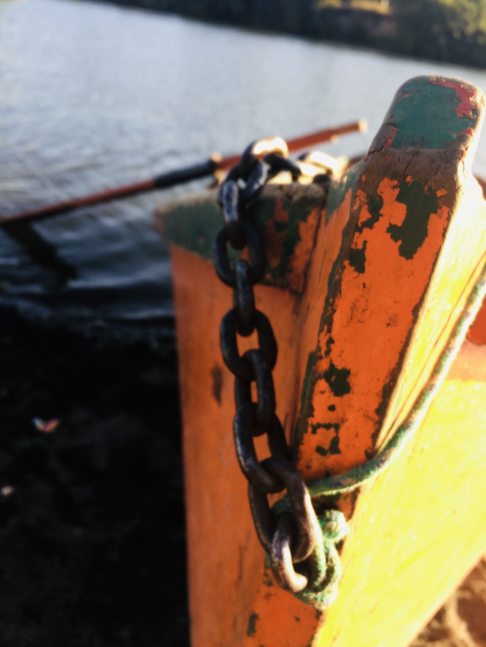 Apple iPhone 6s sample photo. Bote, río, campo photography
