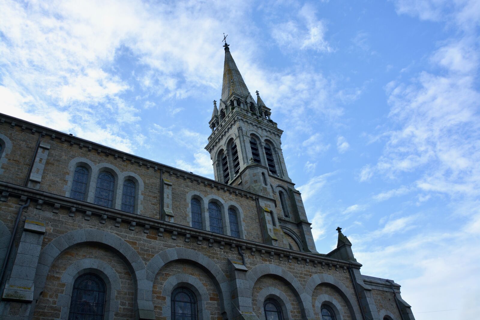 Nikon D5200 sample photo. Church rochebonne, brittany france photography