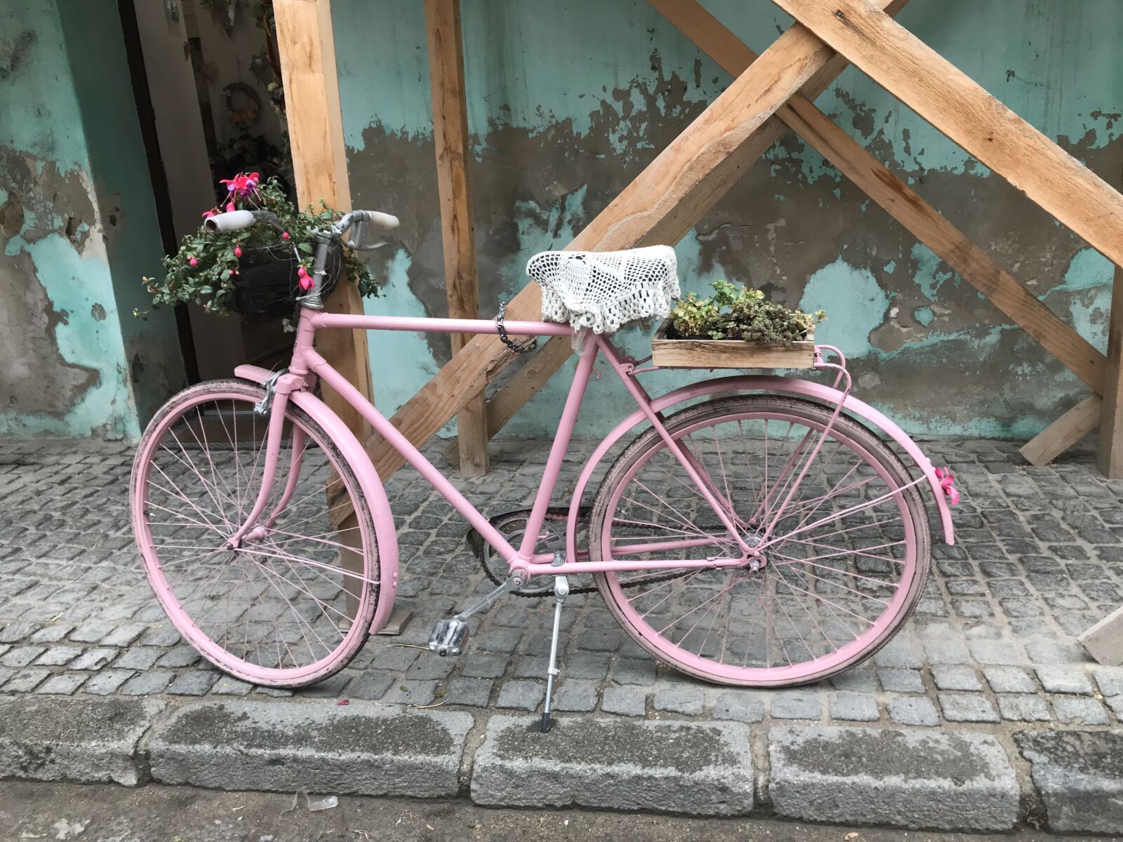iPhone 7 back camera 3.99mm f/1.8 sample photo. Bicycle, vacation, tourism photography