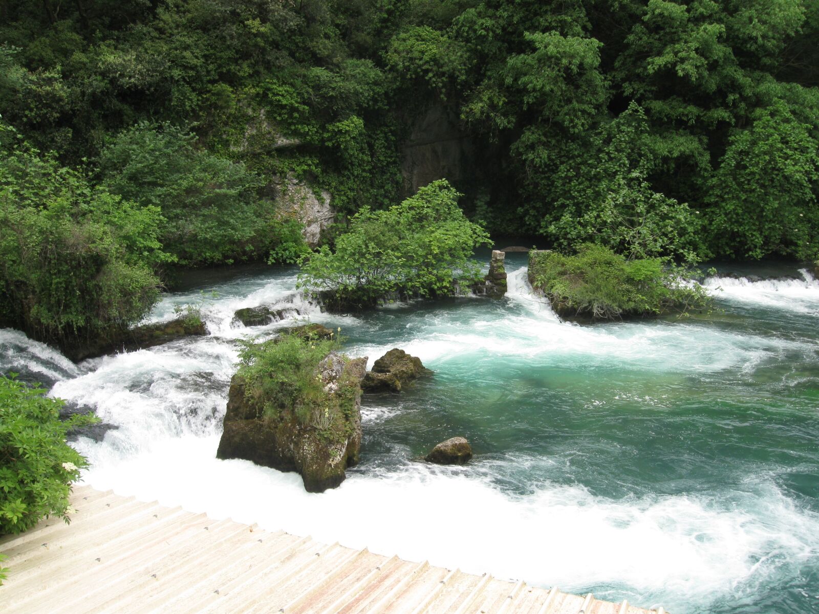 Canon PowerShot A590 IS sample photo. River photography