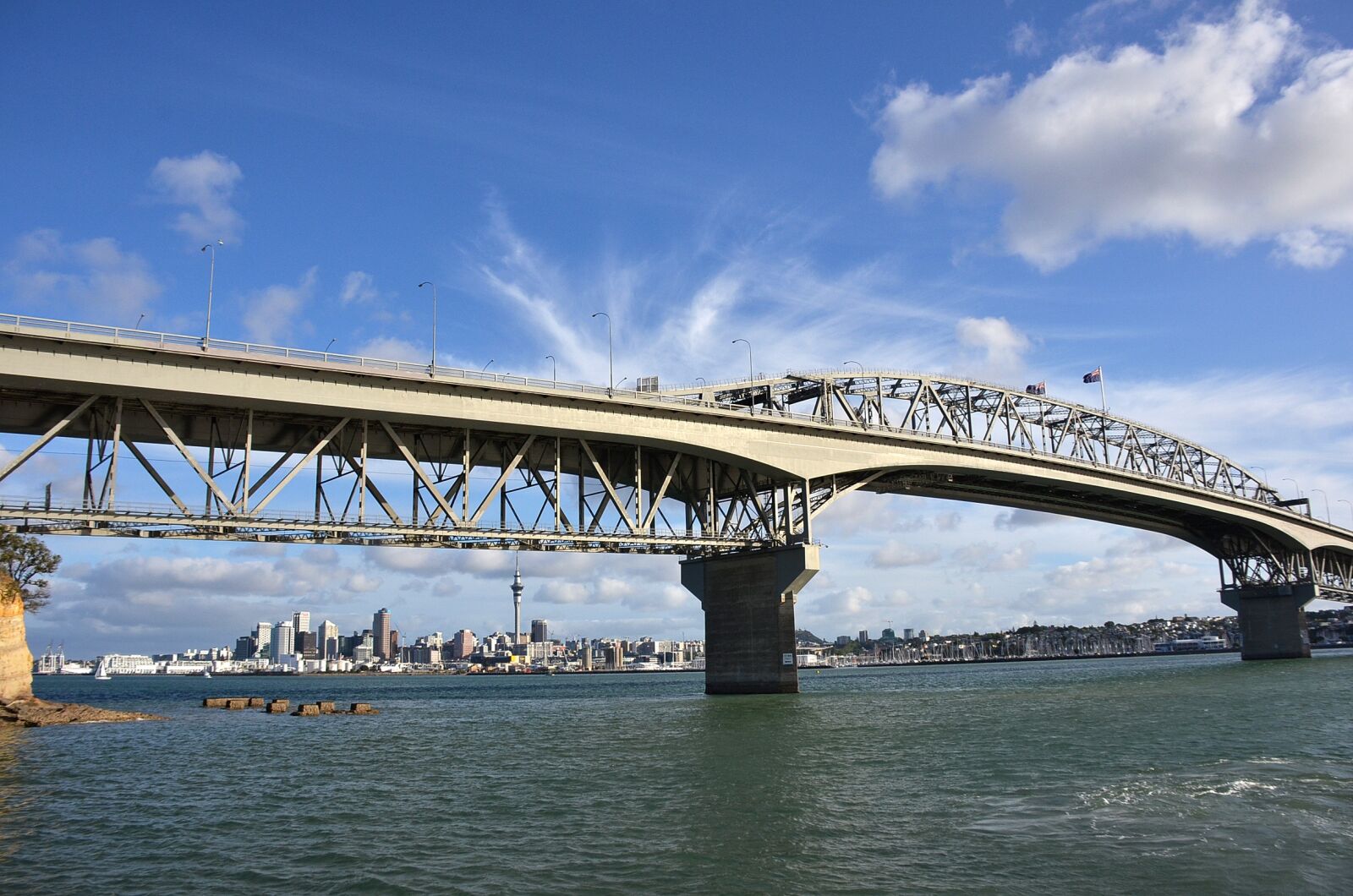 Nikon D7000 sample photo. New zealand, harbor bridge photography
