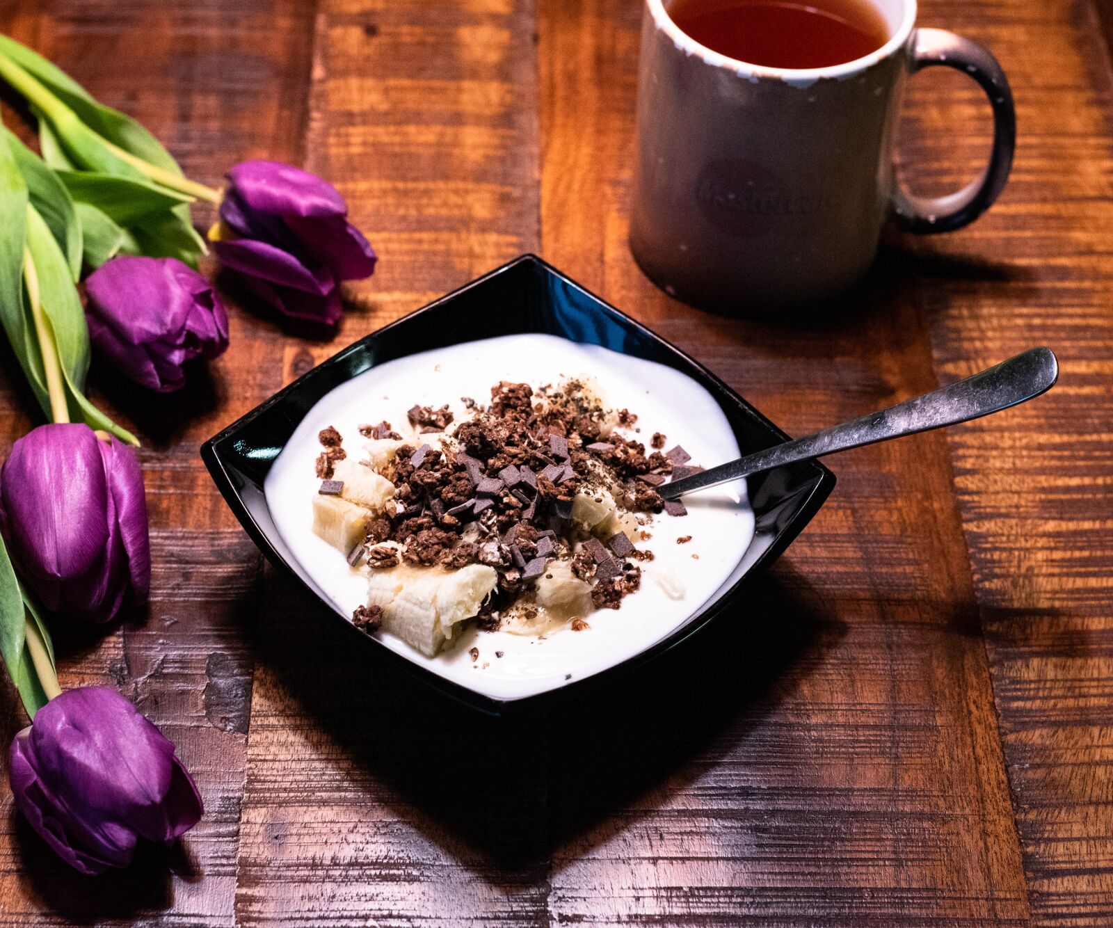 Nikon D750 sample photo. Fitness, breakfast, yogurt photography