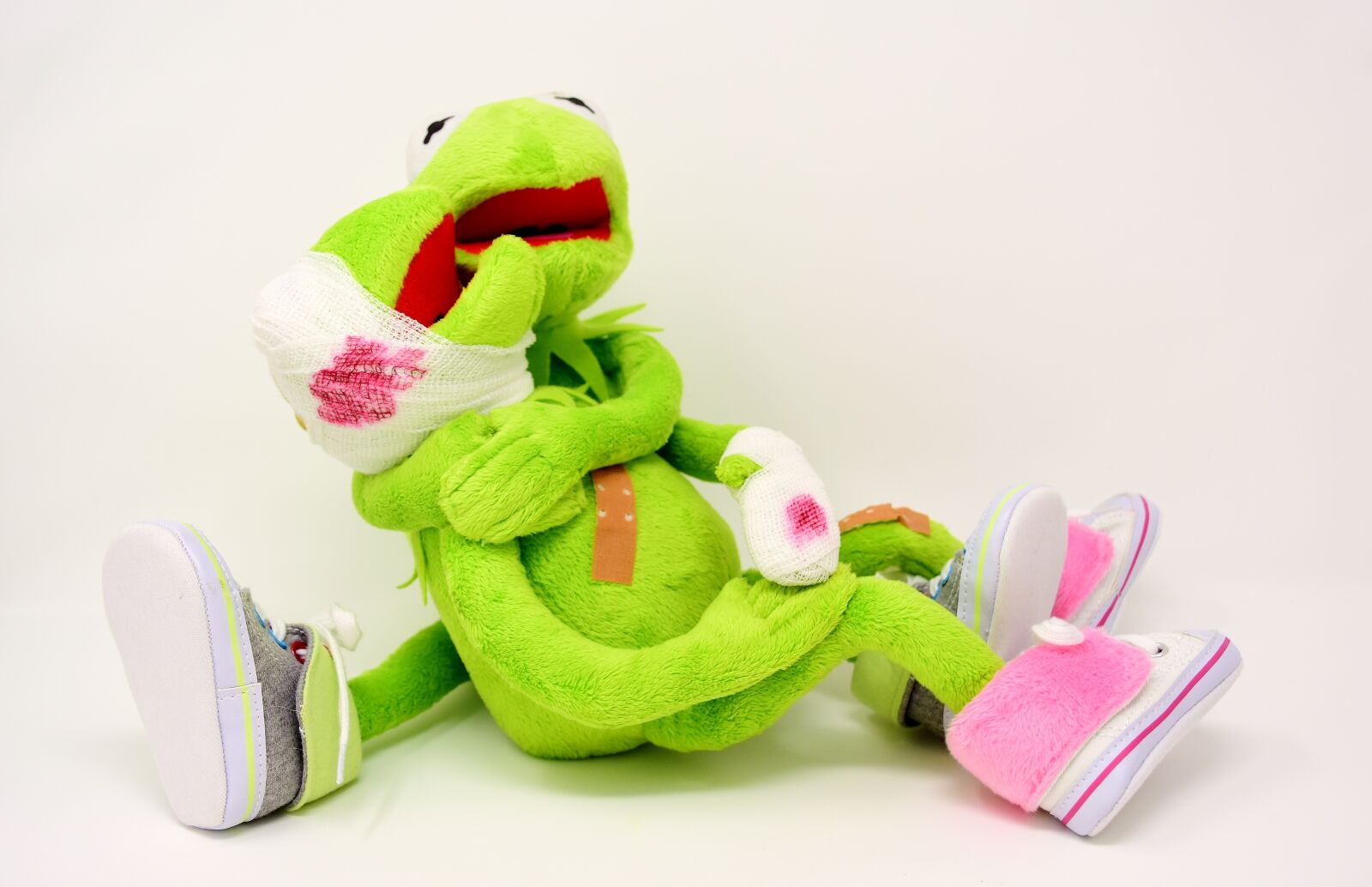 Nikon D7200 sample photo. Frogs, injured, kermit photography