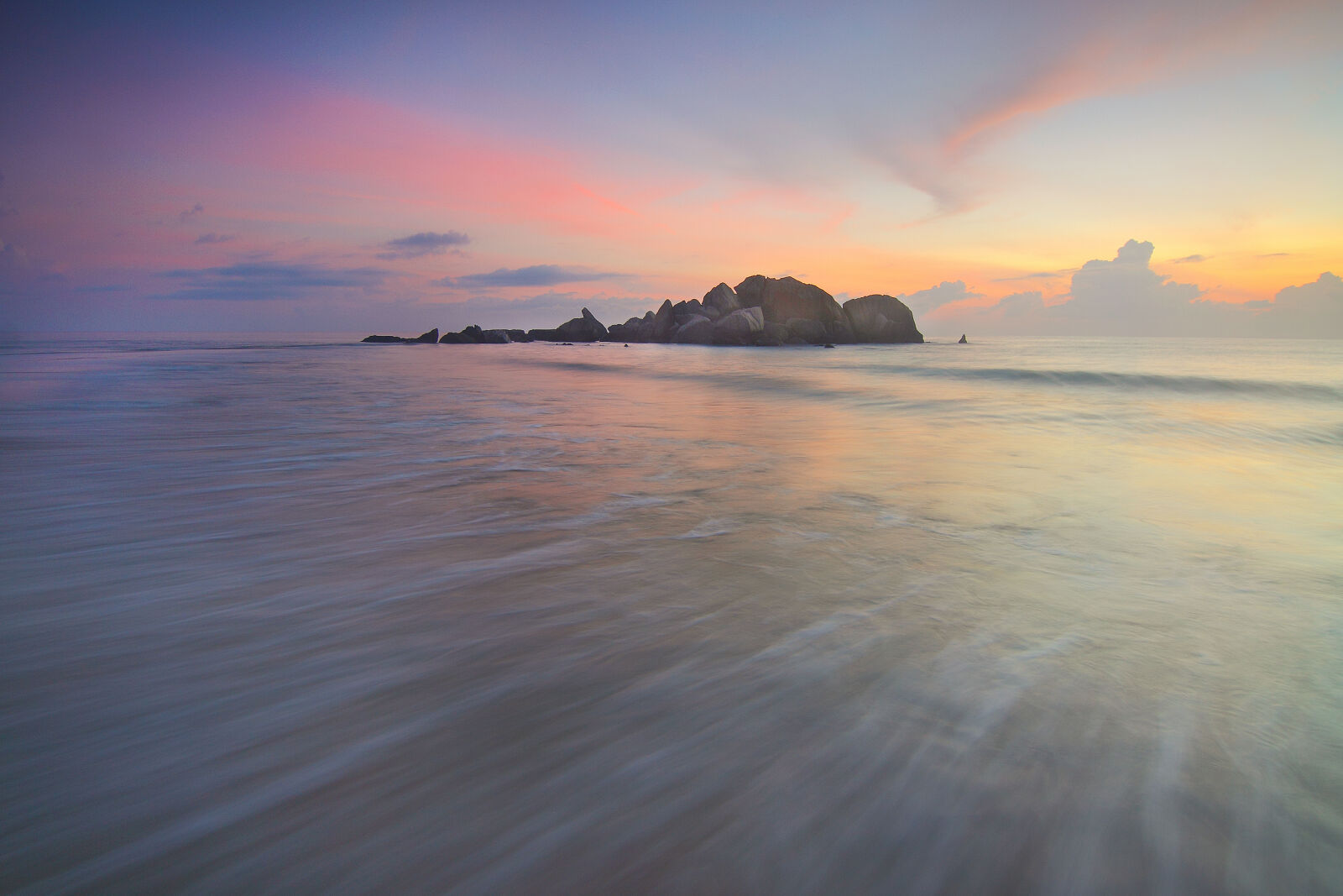 Canon EOS 50D sample photo. Sea, dawn, landscape, nature photography