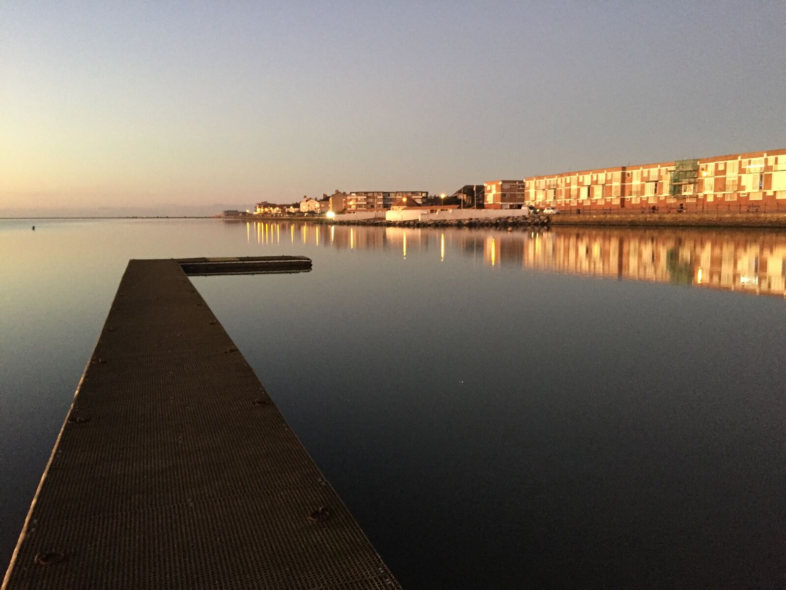 Apple iPhone 6 sample photo. Lake, jetty, calm photography