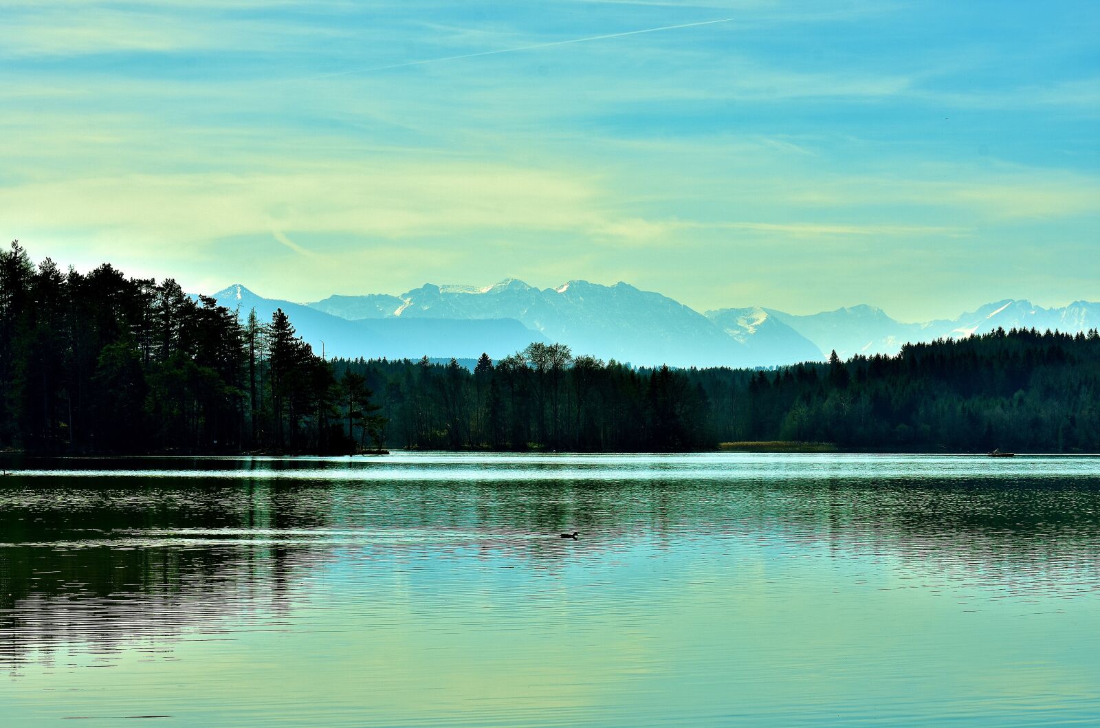 Nikon D7200 sample photo. Landscape, easter lake, iffeldorf photography