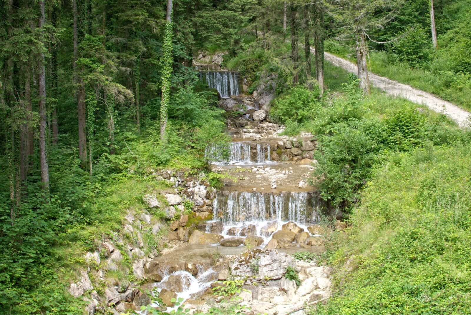 Nikon D7100 sample photo. Waterfall, cascade, nature photography