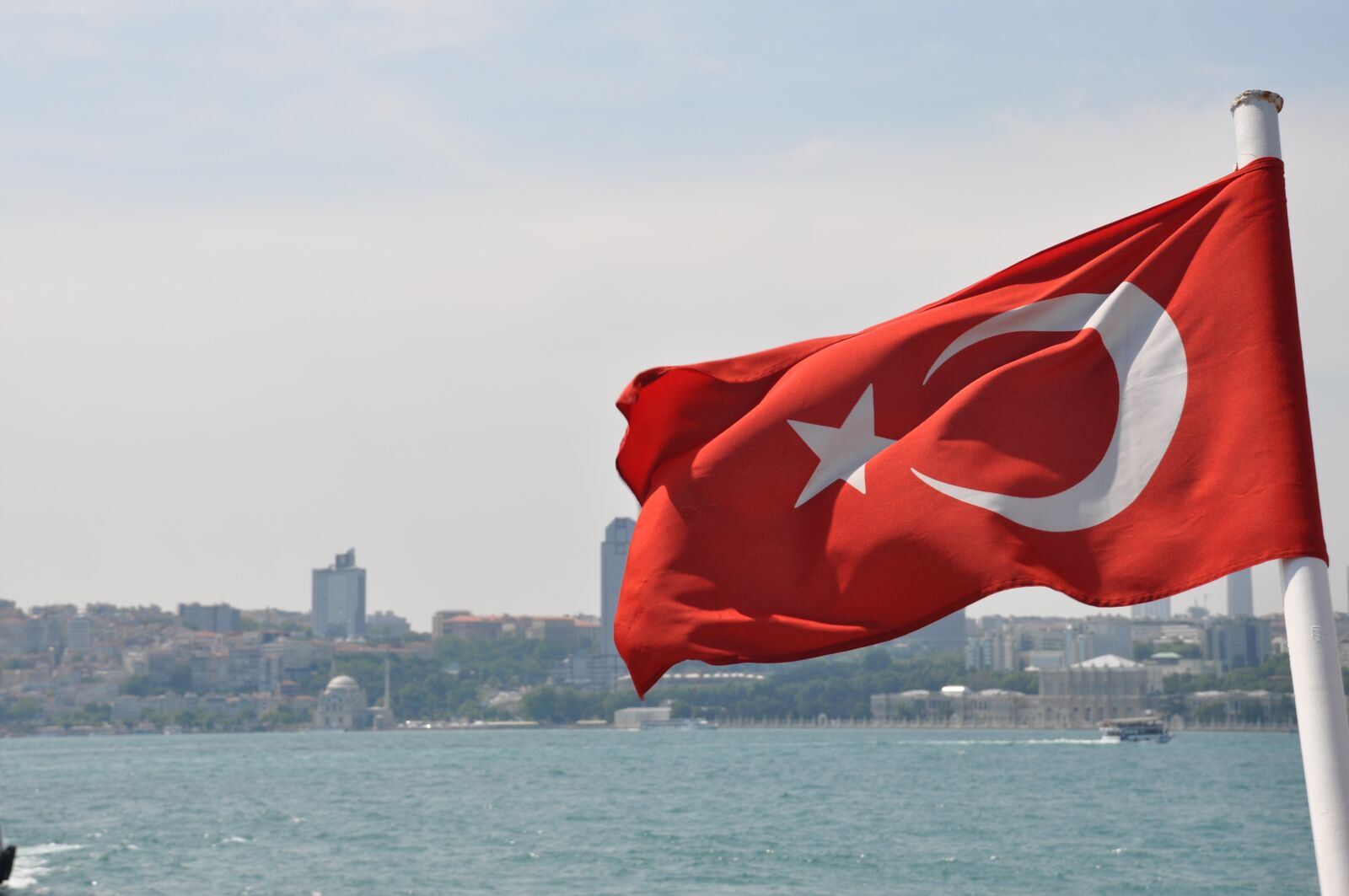 Nikon D90 sample photo. Flag, marine, turkey photography