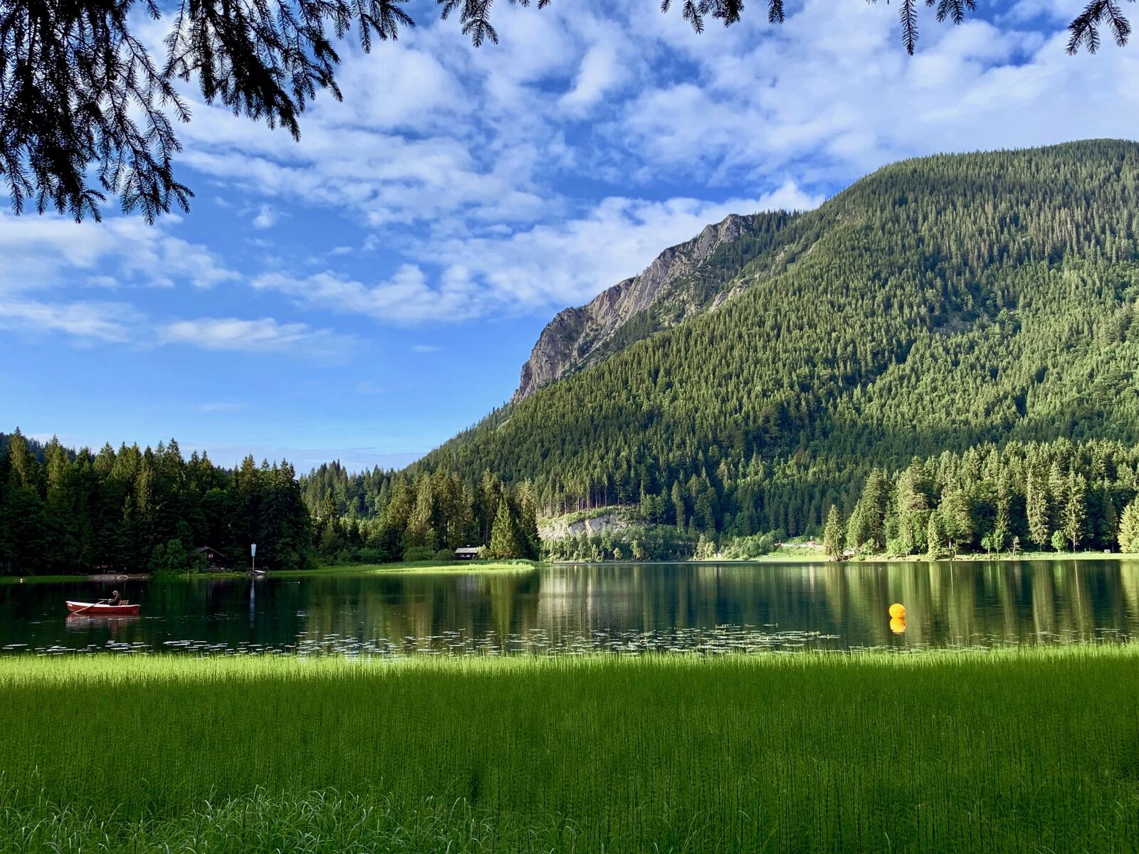 Apple iPhone XS sample photo. Lake, pointed, bavaria photography