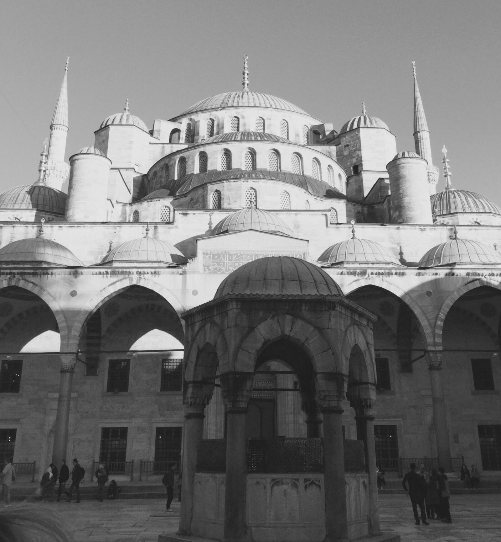 Apple iPod touch sample photo. Mosque, building, black and photography