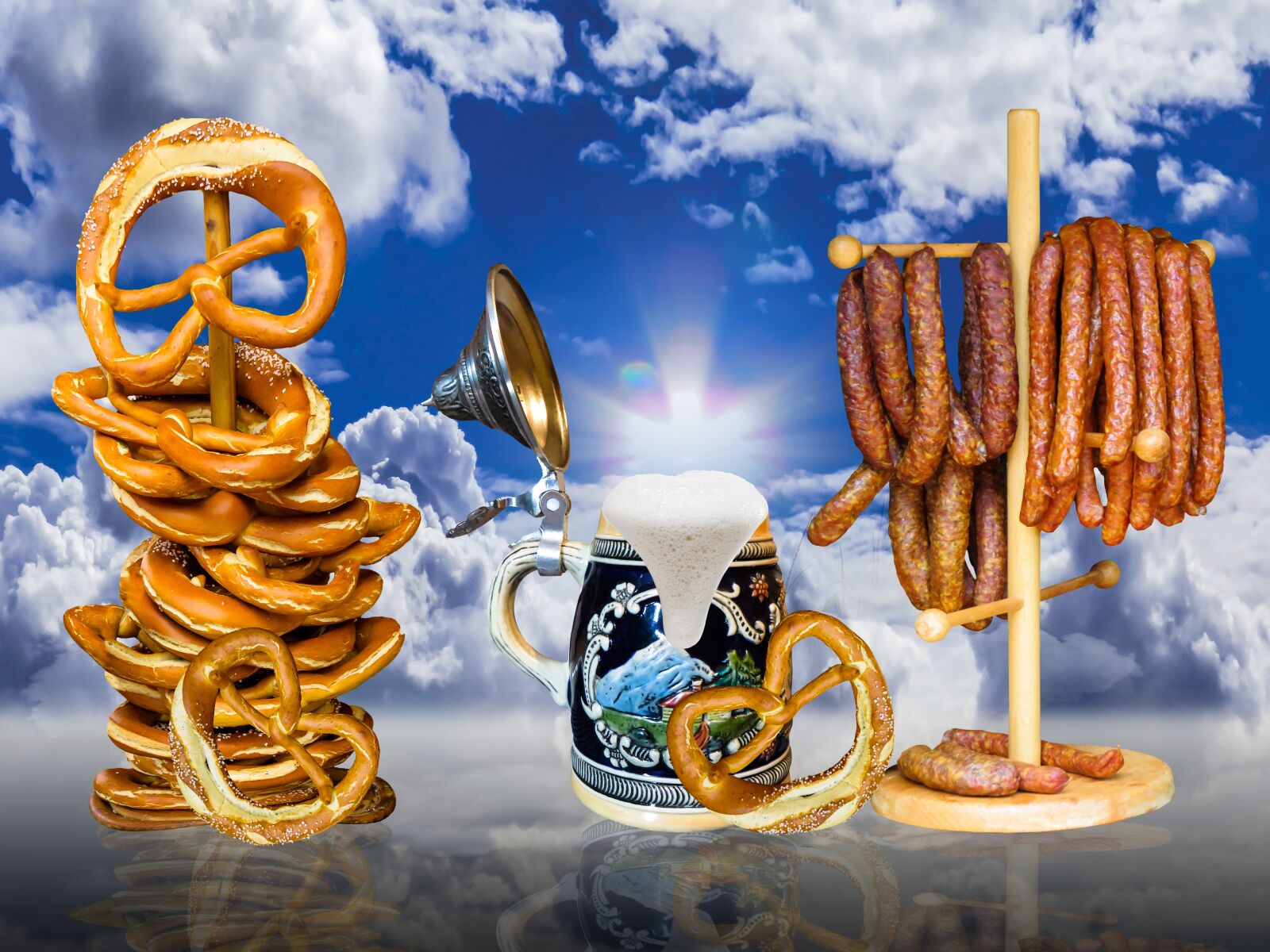 Canon PowerShot SX710 HS sample photo. Pretzel, eat, oktoberfest photography
