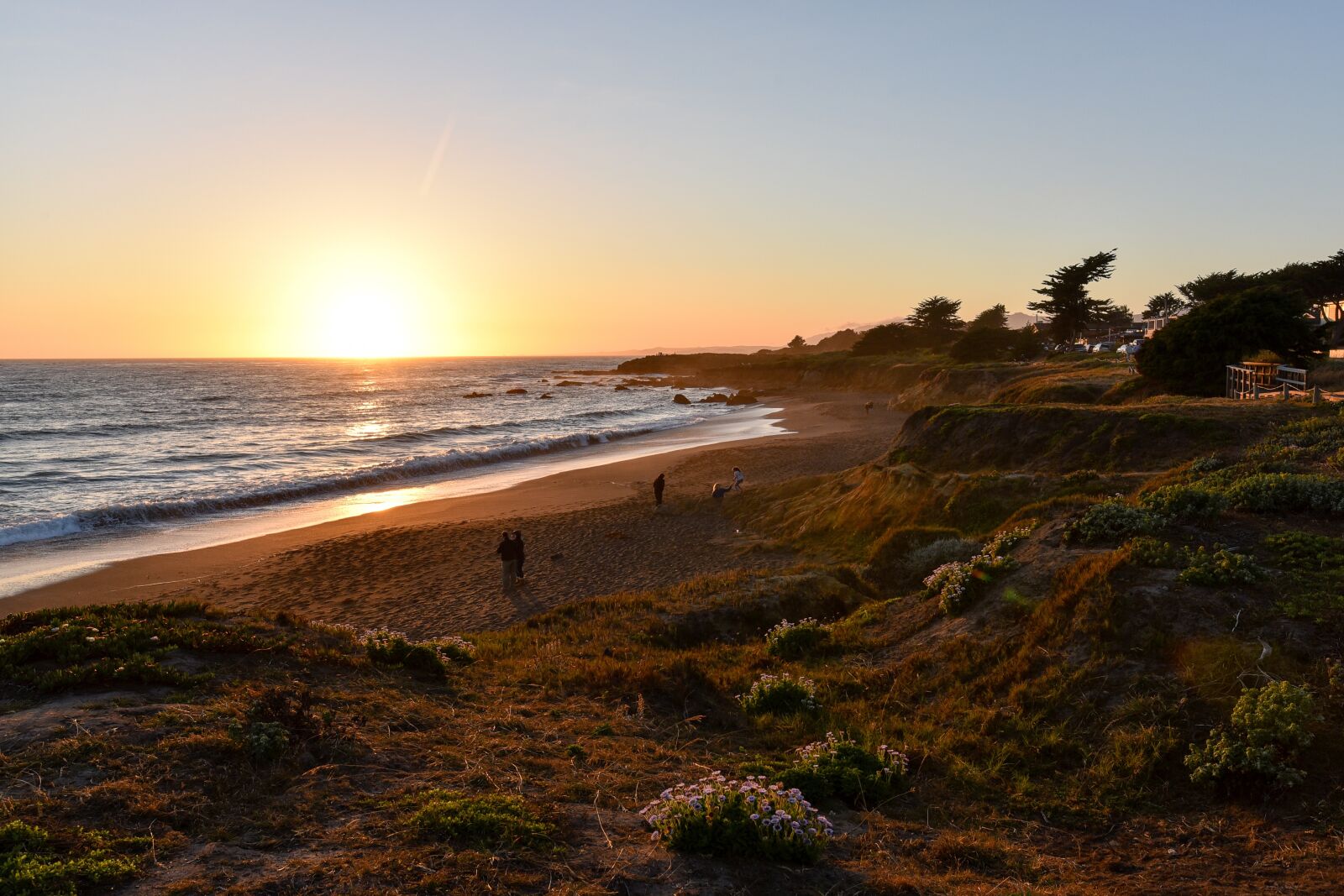Nikon D750 sample photo. Sunset, pacific, beach photography