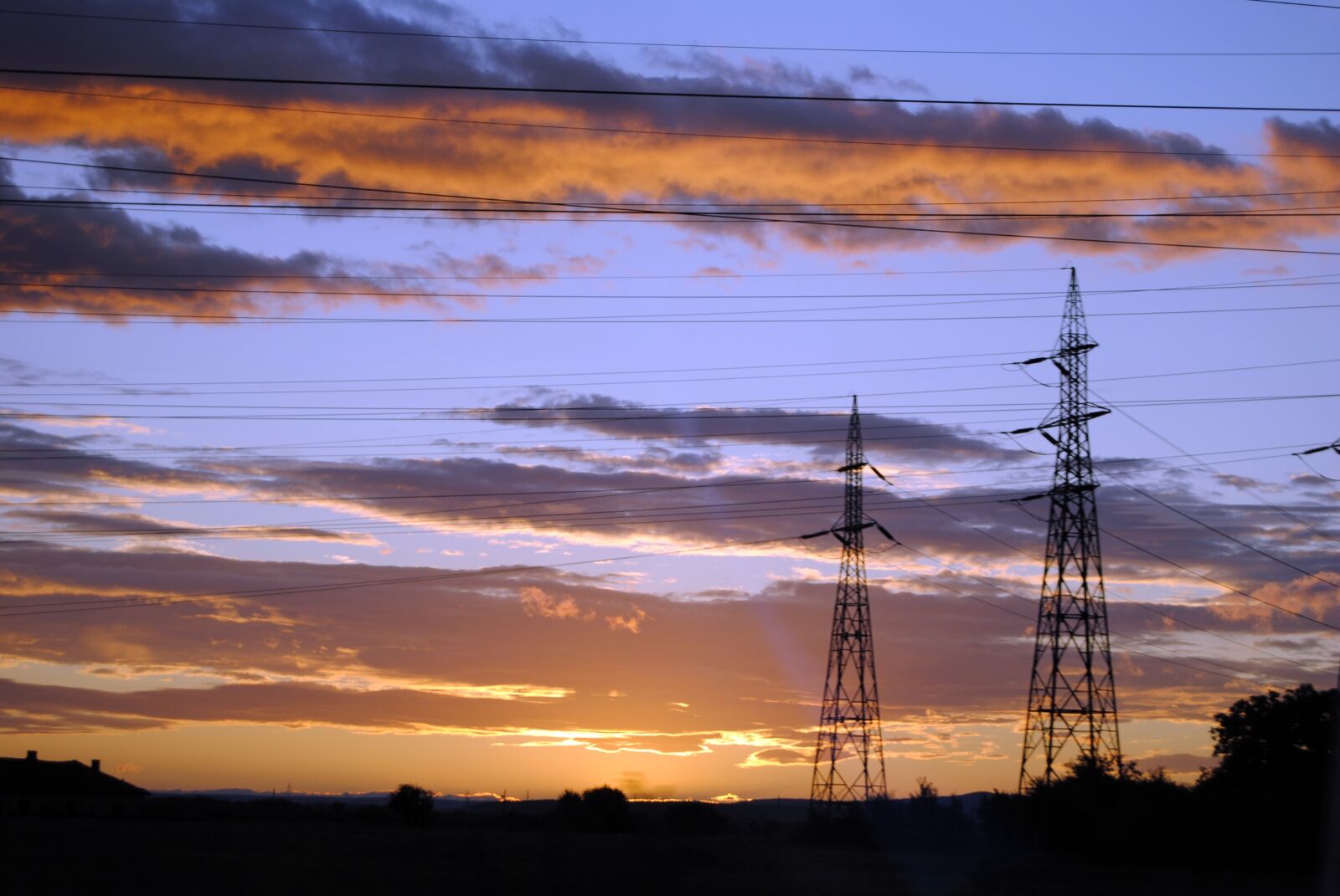 Nikon D3000 sample photo. Sky, sunset, clouds photography
