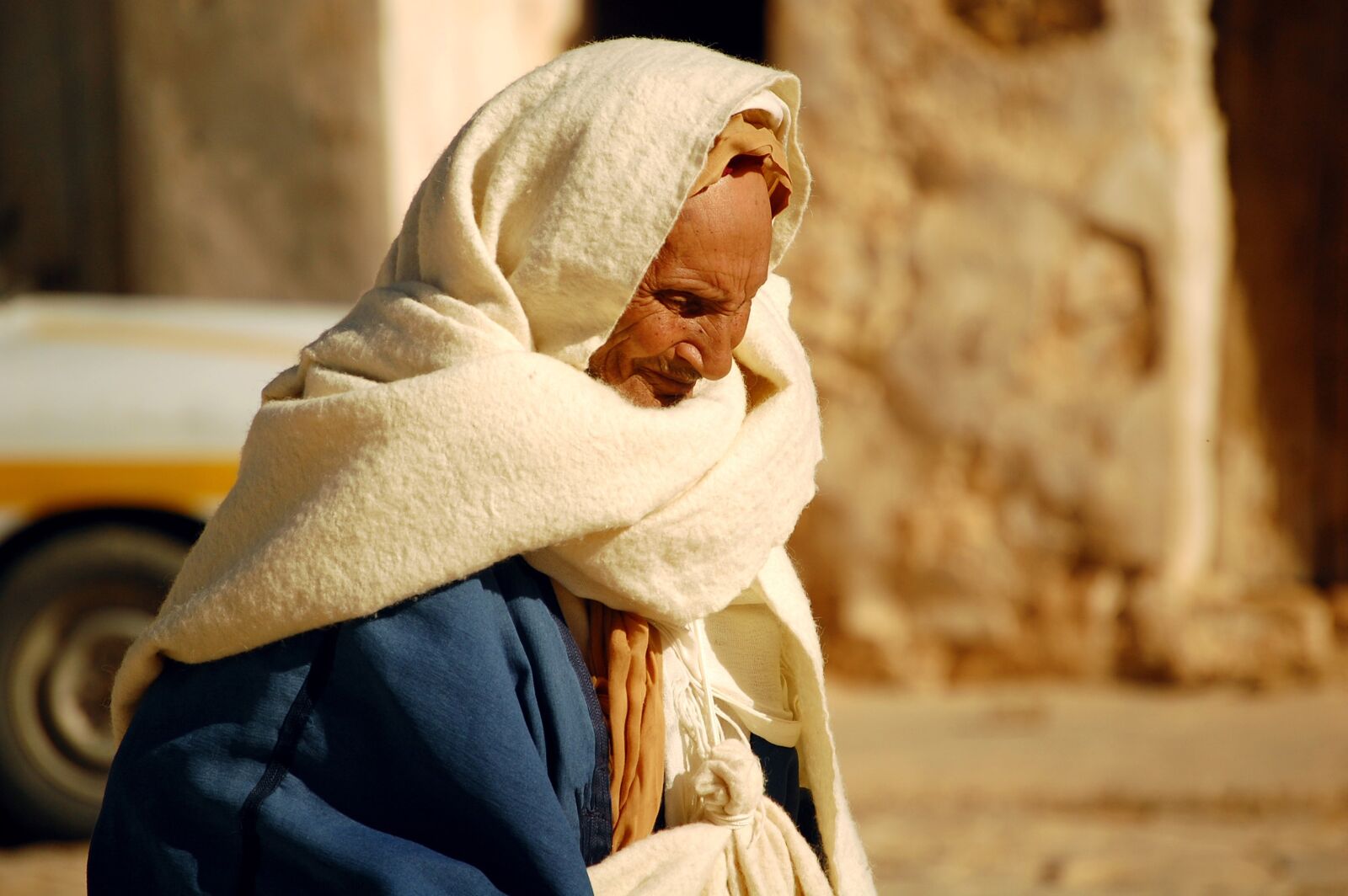 Nikon D40 sample photo. Elder, tunisia, desert photography