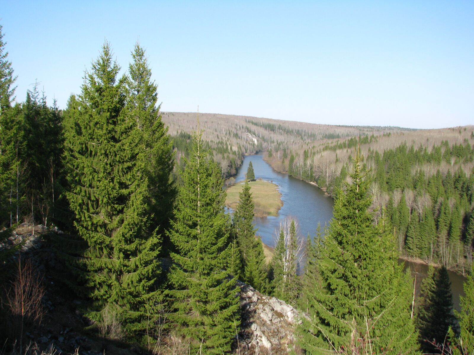 Canon POWERSHOT S5 IS sample photo. The river vijay, perm photography