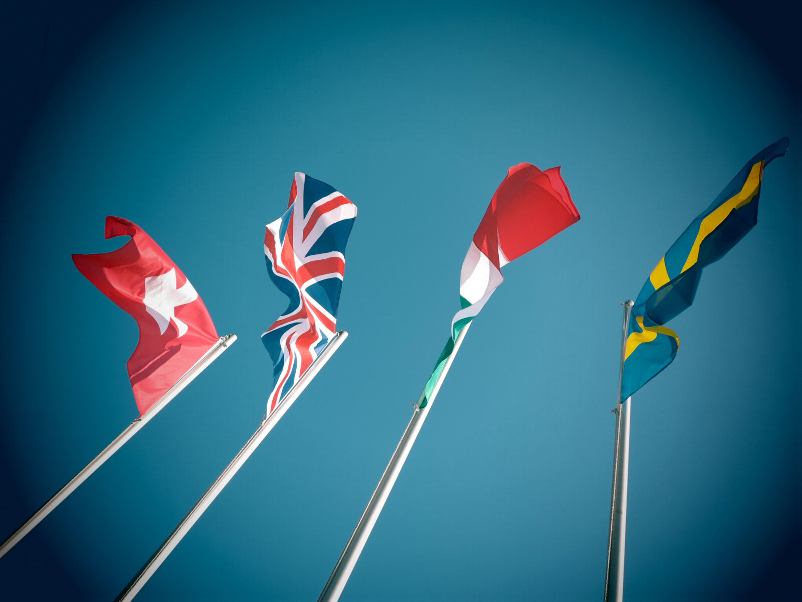 Canon PowerShot G1 X sample photo. Flags photography