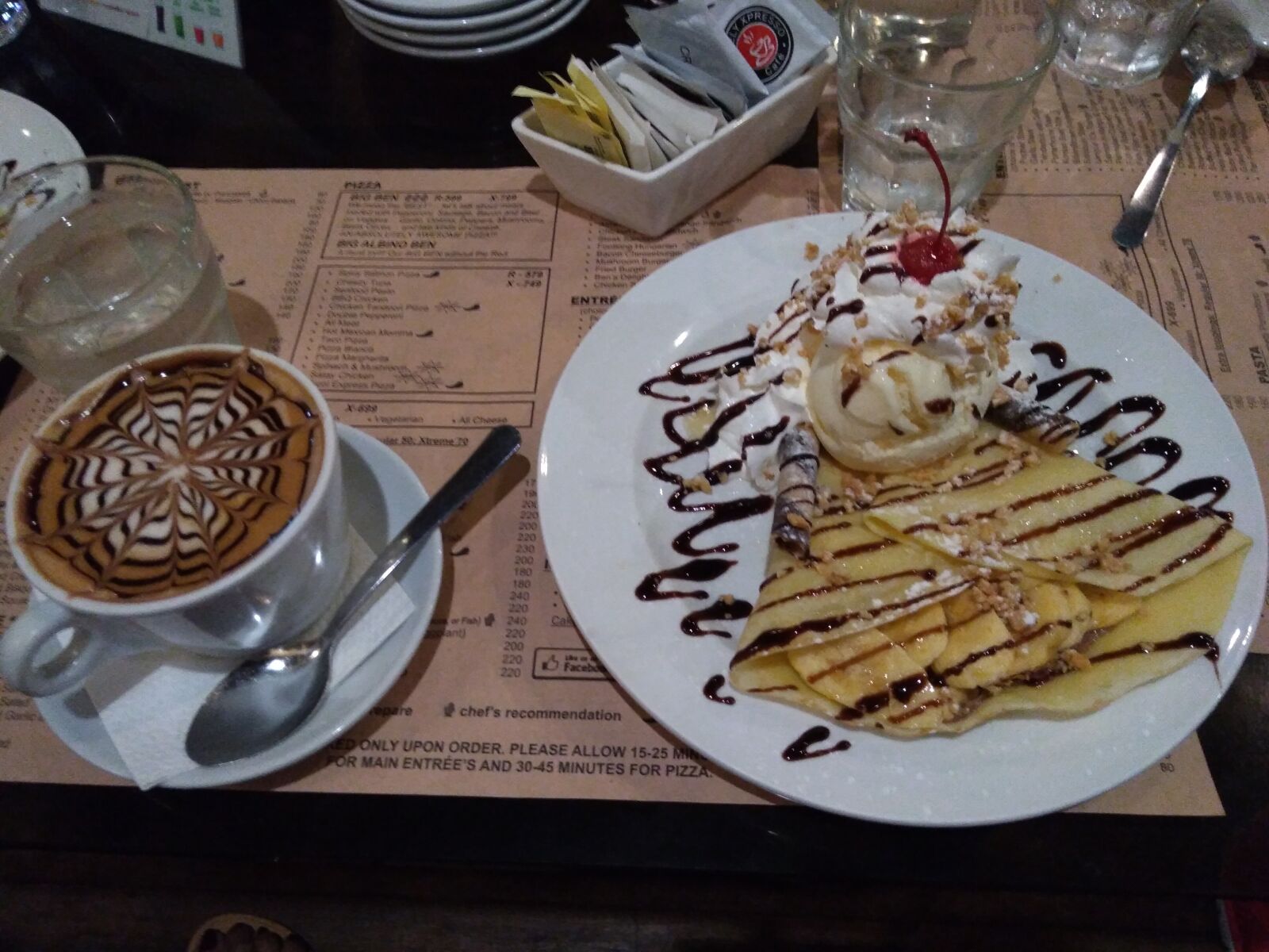 ASUS X00ID sample photo. Desert, coffee, coffee shop photography