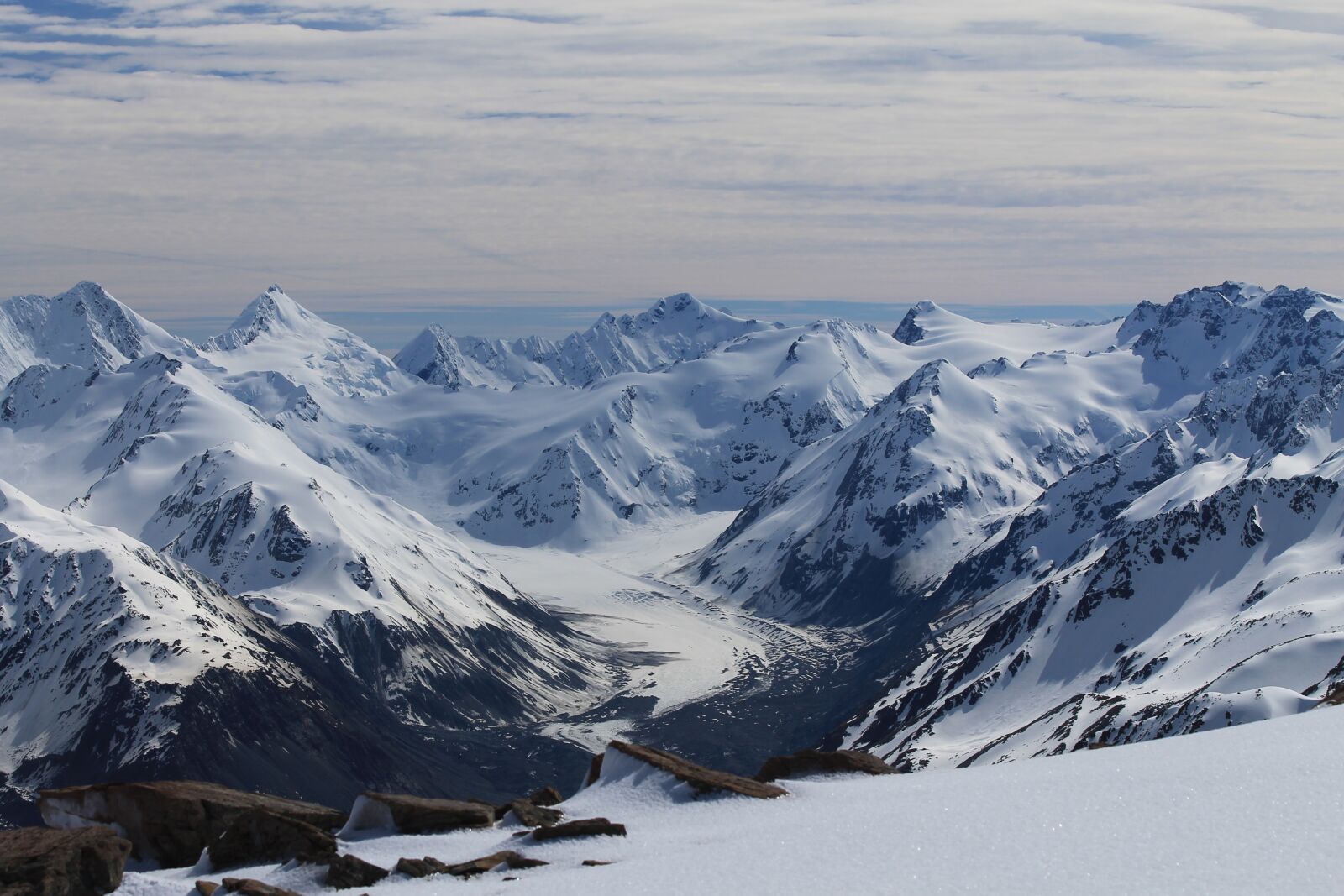Canon EF 70-300mm F4-5.6 IS USM sample photo. Mountains, landscape, snow photography