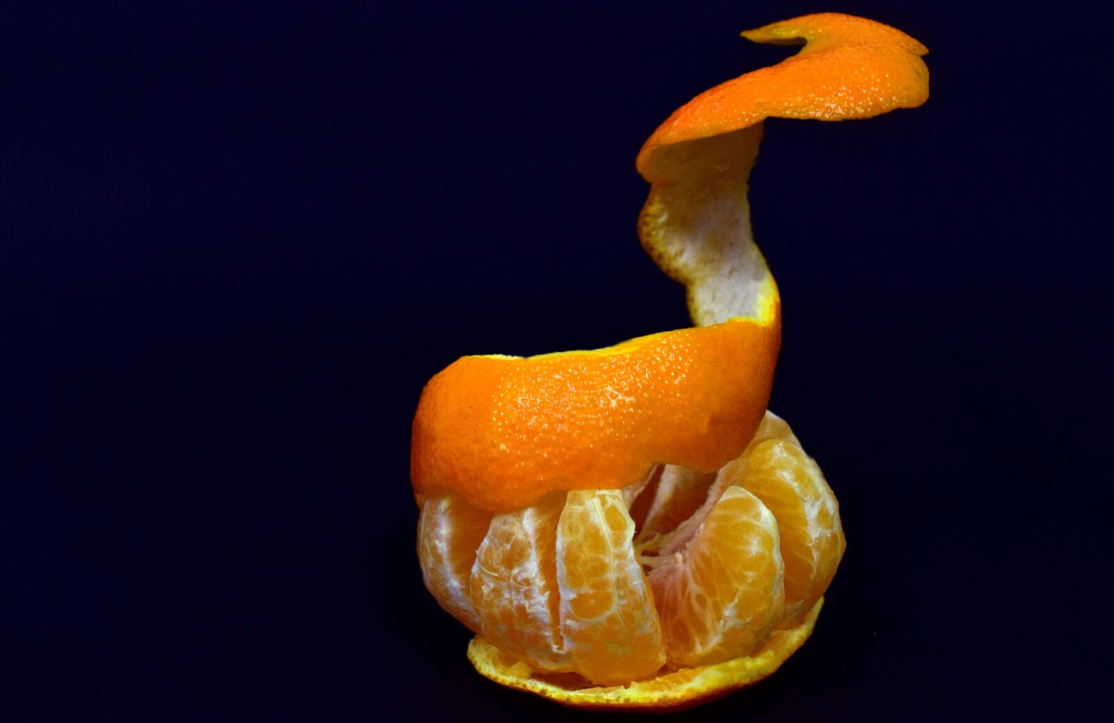 Nikon D3300 sample photo. Mandarin, shell, fruit photography