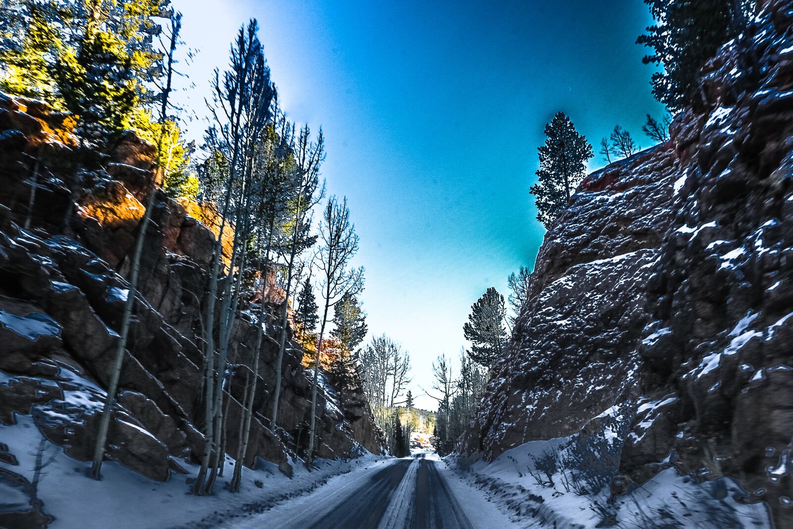 Canon EOS 70D sample photo. Mountain, aspen, snow photography