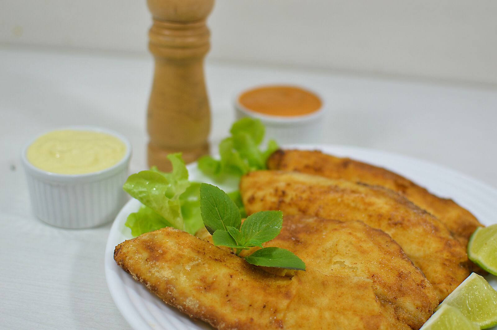 Nikon D3200 sample photo. Fish, filet, food photography