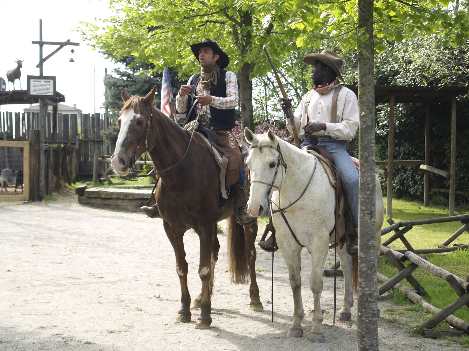 Olympus E-500 (EVOLT E-500) sample photo. Cowboy, cowboyland, voghera photography