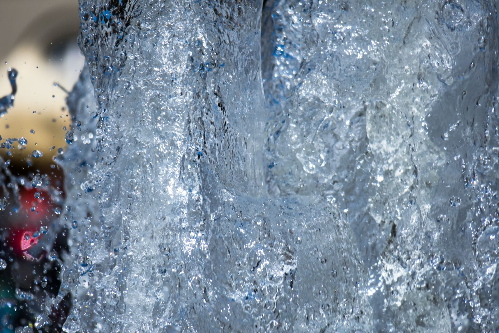 Canon PowerShot G3 X sample photo. Fountain, bubble, moment photography