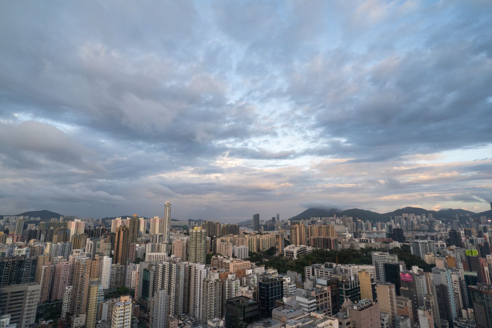 Sony FE 20mm F1.8G sample photo. Hong kong, city, sky photography