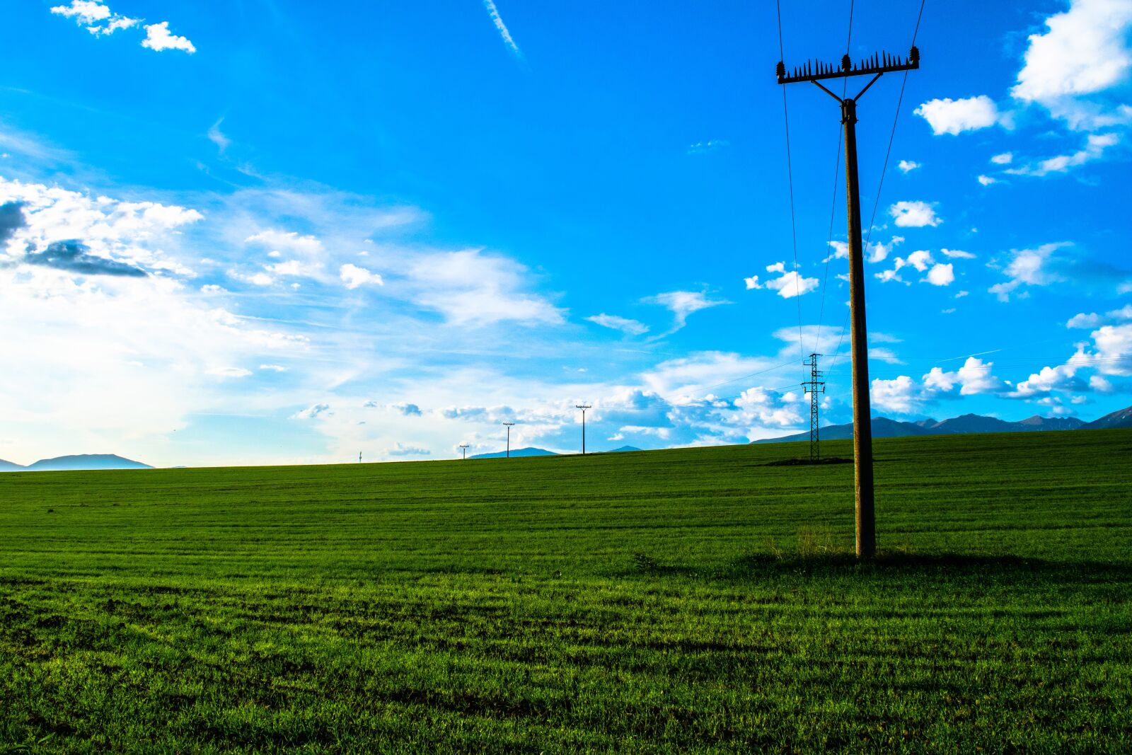 Nikon D3300 sample photo. Column, meadow, field photography