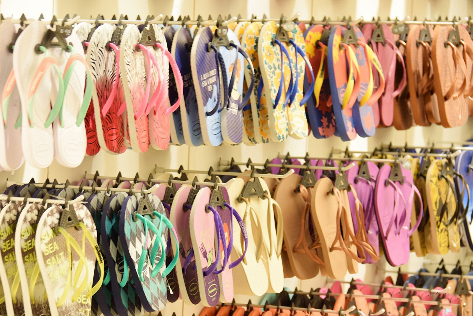 Nikon D5300 sample photo. Sandals, slippers, shop photography